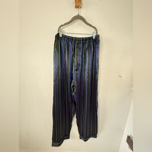 100% Silk vintage Addiction pajama pants